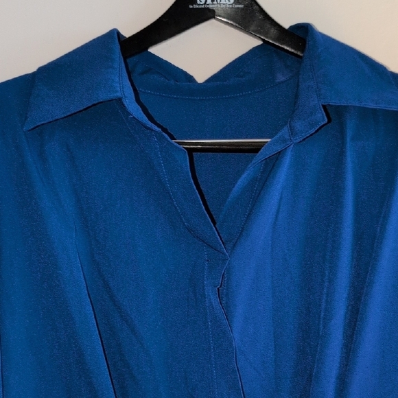 ⭐3/$21⭐Elegant Blue Dress 2XL - Picture 5 of 8